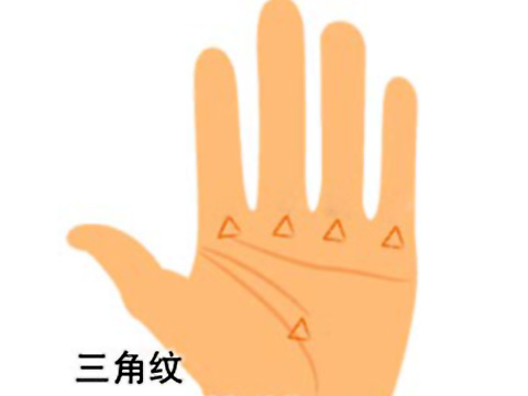 手相三角纹图解(图1)